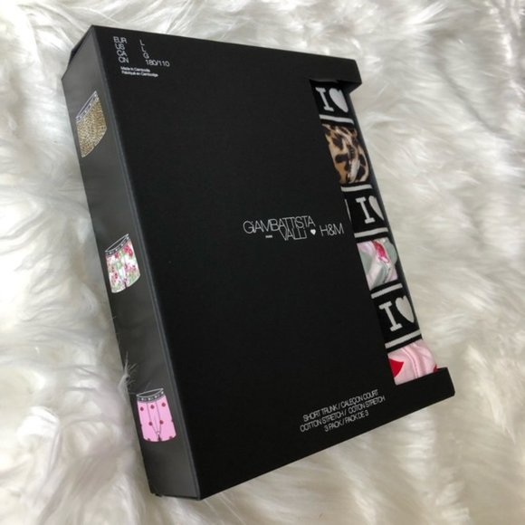 GIAMBATTISTA VALLI X H&M 3 Pairs Boxer Shorts - Picture 4 of 4